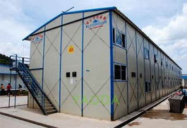 耀达活动板房高清大图 现代临时建筑的典范之作